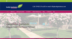 Desktop Screenshot of bushybusiness.com